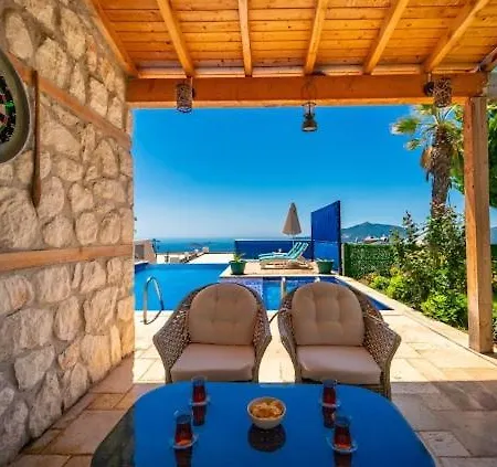 Honeymoon With Sea View Villa Kas
